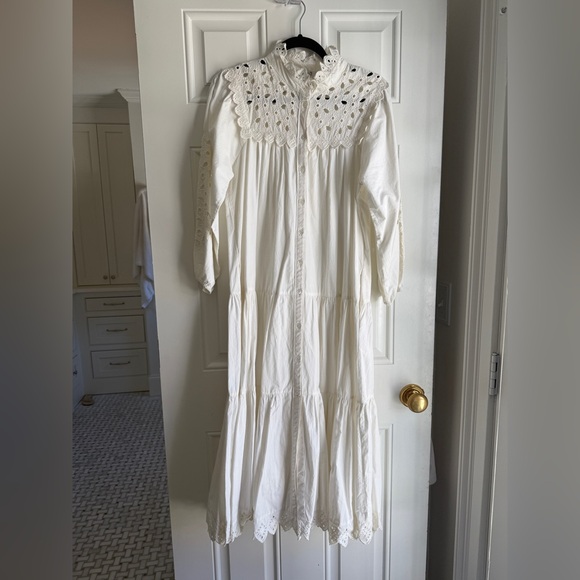 Sea NY White “Hazel” Eyelet Dress - Picture 3 of 5